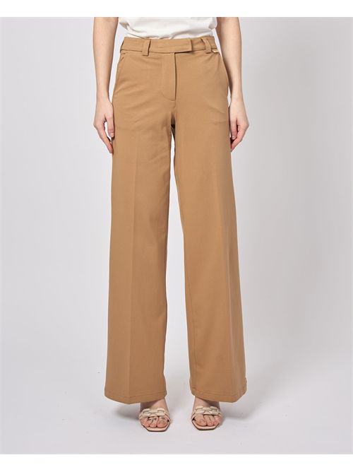 Pantalon palazzo Silvian Heach en tissu sur mesure SILVIAN HEACH | GPP25421PABEIGE SAND